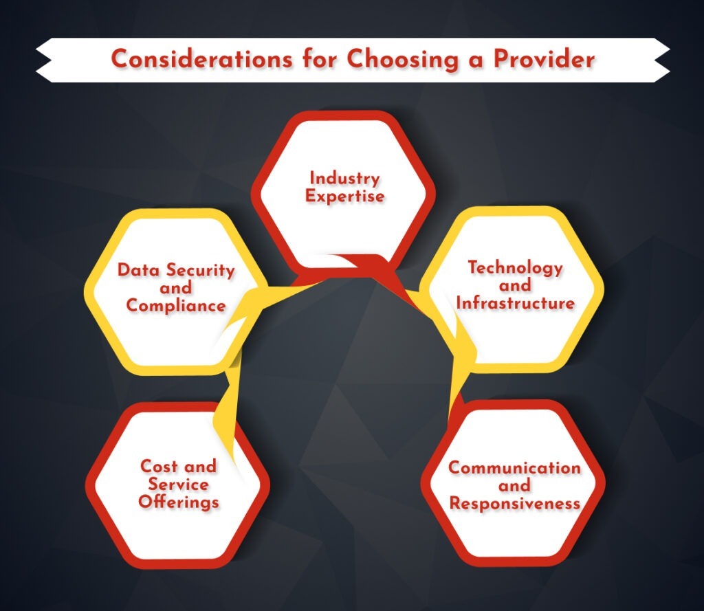 Considerations for Choosing a Provider